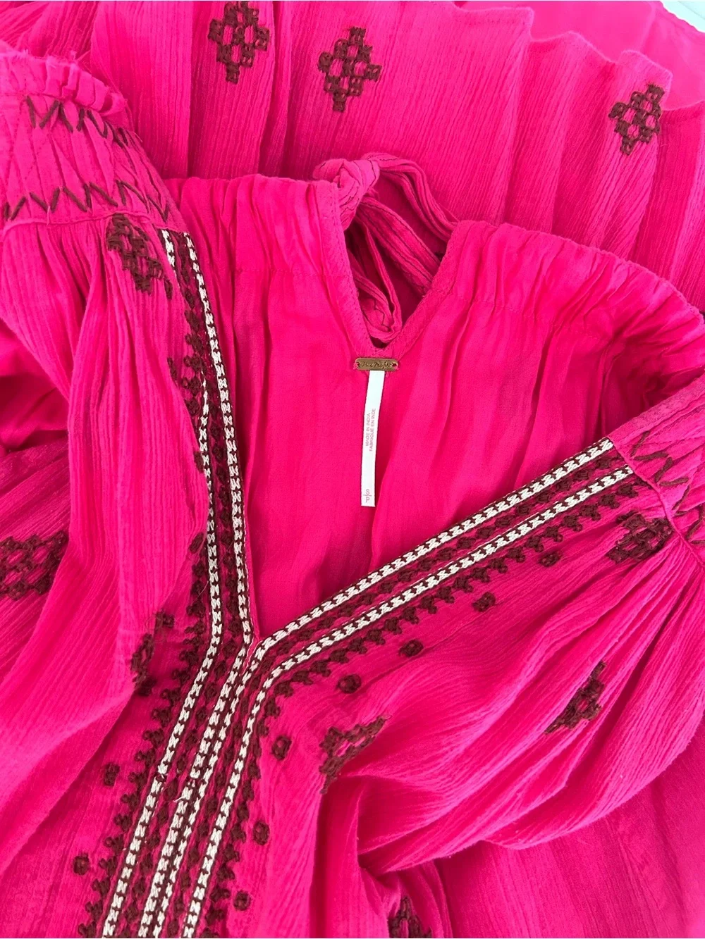 Free People bohemian fuchsia